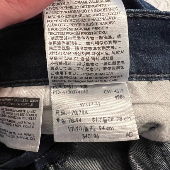 Levi’s 511 - 31X32 - Blue Used Jeans - Picture 4 of 5